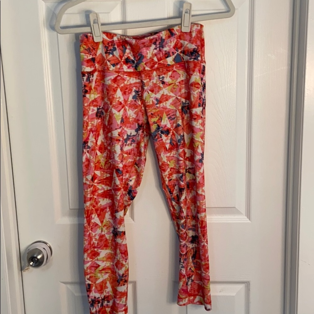 Pretty bright workout pants